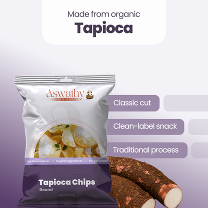Tapioca Chips - Round Plane