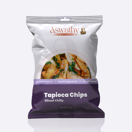 Tapioca Chips - Sliced Chilly (Steamed)