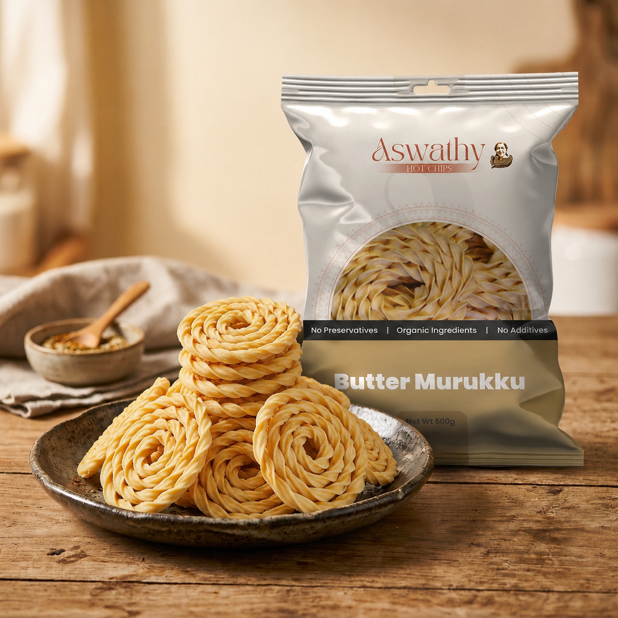Crispy Murukku Snacks